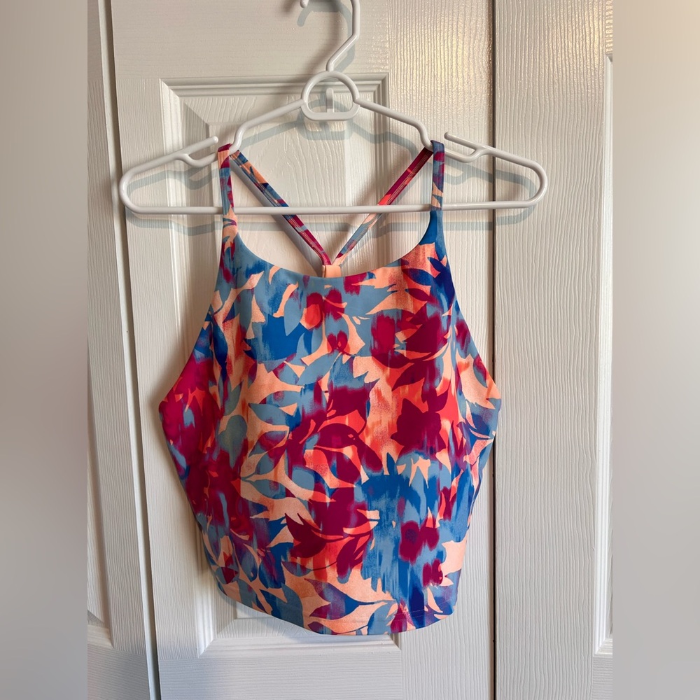Floral Strappy Women's Top
